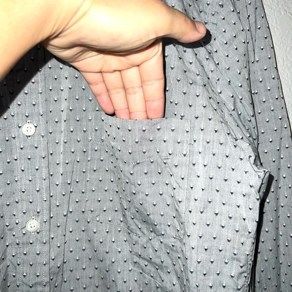 J. Crew Gray Long Sleeve Button Down Shirt - Picture 3 of 7